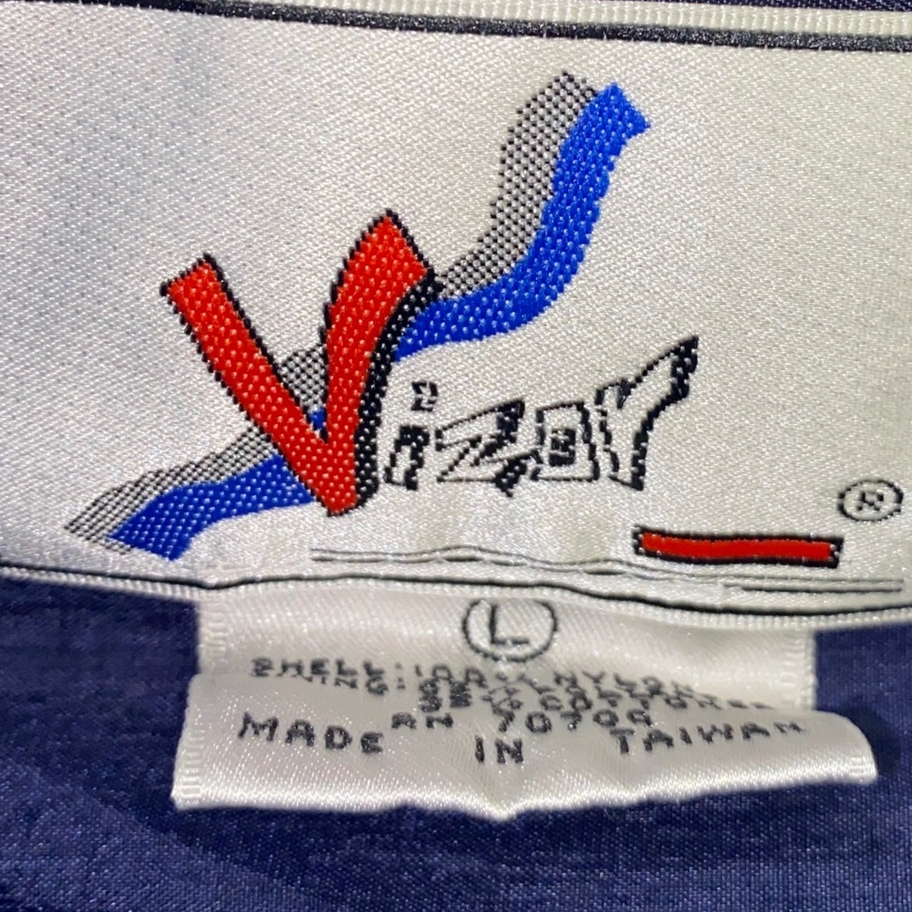 Vintage 80's/90's Colorful Visor Windbreaker - Picture 4 of 6